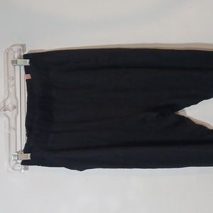 Luyna black draped jogger sz XS
